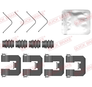 Sada prislusenstvi, oblozeni kotoucove brzdy QUICK BRAKE 109-0160