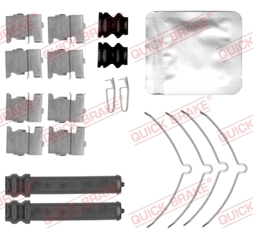 Sada prislusenstvi, oblozeni kotoucove brzdy QUICK BRAKE 109-0169