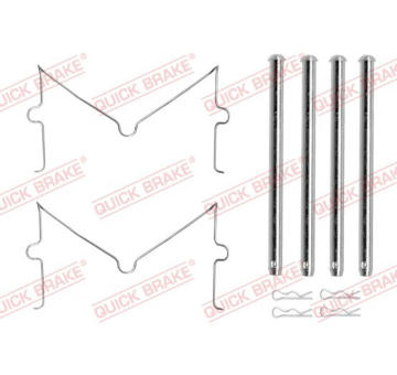 Sada prislusenstvi, oblozeni kotoucove brzdy QUICK BRAKE 109-0180