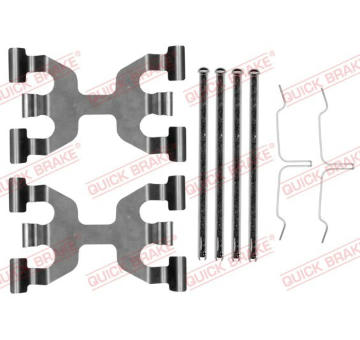 Sada prislusenstvi, oblozeni kotoucove brzdy QUICK BRAKE 109-0189