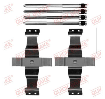 Sada příslušenství, obložení kotoučové brzdy QUICK BRAKE 109-0203