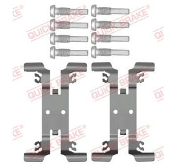 Sada prislusenstvi, oblozeni kotoucove brzdy QUICK BRAKE 109-0207