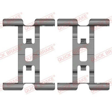 Sada prislusenstvi, oblozeni kotoucove brzdy QUICK BRAKE 109-0211