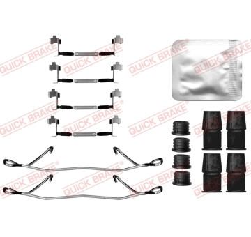 Sada příslušenství, obložení kotoučové brzdy QUICK BRAKE 109-0216