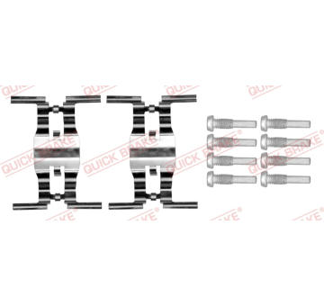 Sada příslušenství, obložení kotoučové brzdy QUICK BRAKE 109-0231