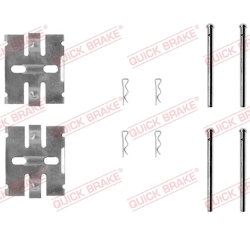 Sada prislusenstvi, oblozeni kotoucove brzdy QUICK BRAKE 109-0932