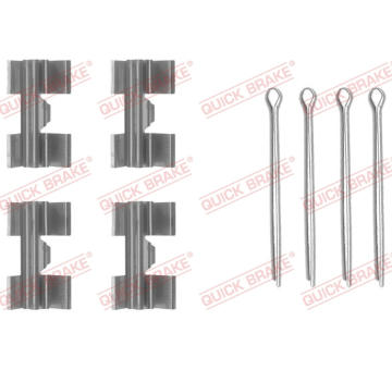 Sada příslušenství, obložení kotoučové brzdy QUICK BRAKE 109-0969