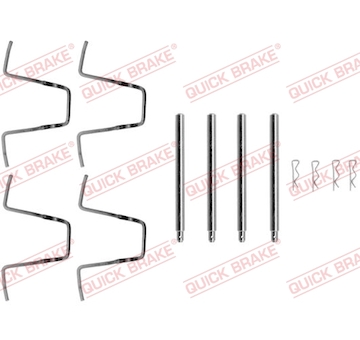 Sada prislusenstvi, oblozeni kotoucove brzdy QUICK BRAKE 109-1010