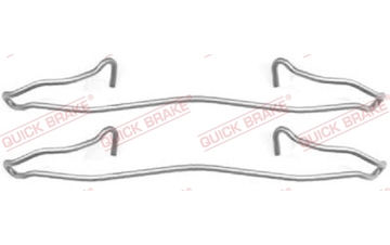 Sada příslušenství, obložení kotoučové brzdy QUICK BRAKE 109-1057