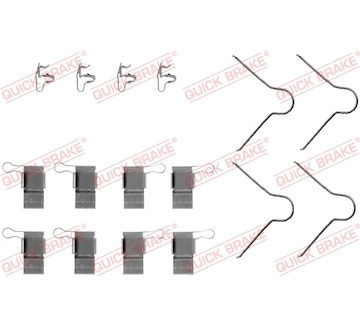Sada prislusenstvi, oblozeni kotoucove brzdy QUICK BRAKE 109-1089
