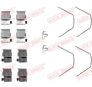 Sada prislusenstvi, oblozeni kotoucove brzdy QUICK BRAKE 109-1093