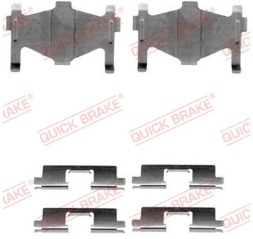 Sada prislusenstvi, oblozeni kotoucove brzdy QUICK BRAKE 109-1136