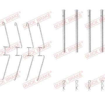 Sada prislusenstvi, oblozeni kotoucove brzdy QUICK BRAKE 109-1155