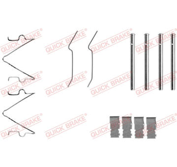 Sada prislusenstvi, oblozeni kotoucove brzdy QUICK BRAKE 109-1173