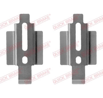 Sada prislusenstvi, oblozeni kotoucove brzdy QUICK BRAKE 109-1178