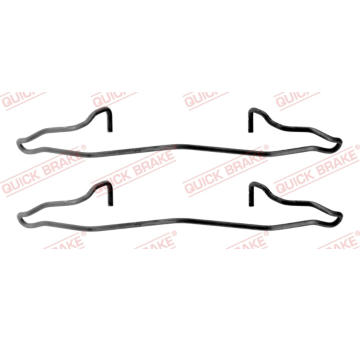 Sada prislusenstvi, oblozeni kotoucove brzdy QUICK BRAKE 109-1186
