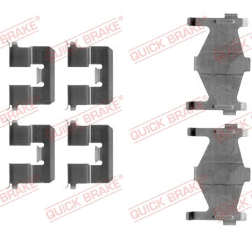 Sada prislusenstvi, oblozeni kotoucove brzdy QUICK BRAKE 109-1206