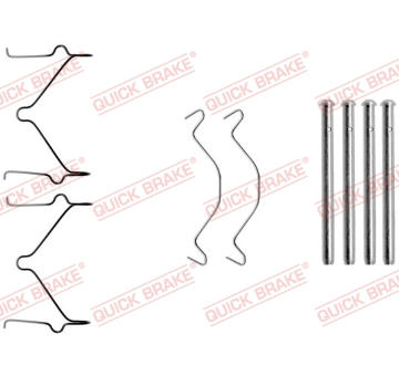 Sada prislusenstvi, oblozeni kotoucove brzdy QUICK BRAKE 109-1209