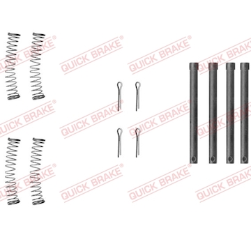 Sada prislusenstvi, oblozeni kotoucove brzdy QUICK BRAKE 109-1210