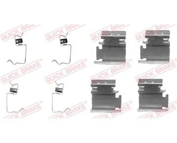 Sada příslušenství, obložení kotoučové brzdy QUICK BRAKE 109-1218