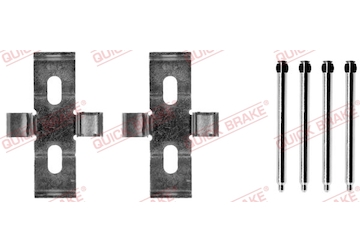 Sada prislusenstvi, oblozeni kotoucove brzdy QUICK BRAKE 109-1248