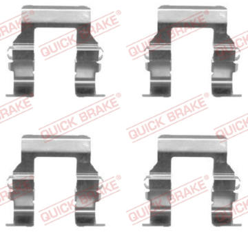 Sada prislusenstvi, oblozeni kotoucove brzdy QUICK BRAKE 109-1279