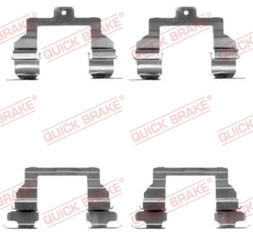 Sada prislusenstvi, oblozeni kotoucove brzdy QUICK BRAKE 109-1291