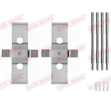 Sada prislusenstvi, oblozeni kotoucove brzdy QUICK BRAKE 109-1637