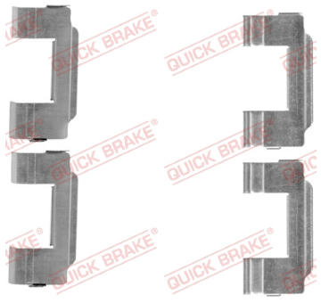 Sada prislusenstvi, oblozeni kotoucove brzdy QUICK BRAKE 109-1646