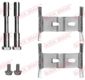 Sada prislusenstvi, oblozeni kotoucove brzdy QUICK BRAKE 109-1658