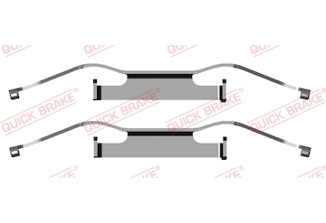 Sada příslušenství, obložení kotoučové brzdy QUICK BRAKE 109-1680