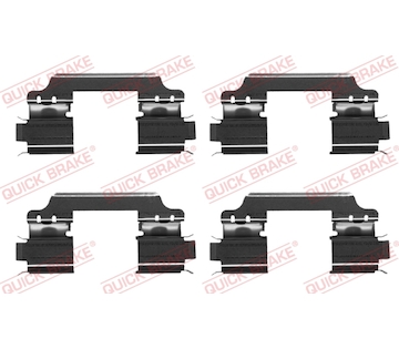 Sada prislusenstvi, oblozeni kotoucove brzdy QUICK BRAKE 109-1707