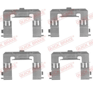 Sada prislusenstvi, oblozeni kotoucove brzdy QUICK BRAKE 109-1715