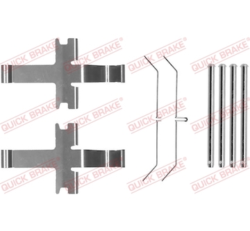 Sada prislusenstvi, oblozeni kotoucove brzdy QUICK BRAKE 109-1752