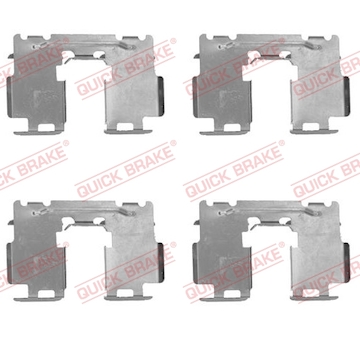 Sada příslušenství, obložení kotoučové brzdy QUICK BRAKE 109-1760