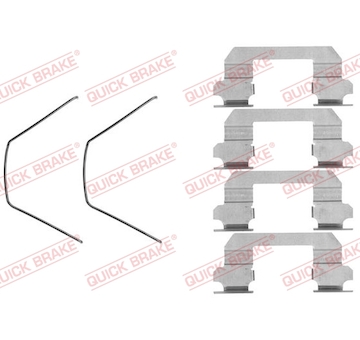 Sada prislusenstvi, oblozeni kotoucove brzdy QUICK BRAKE 109-1789