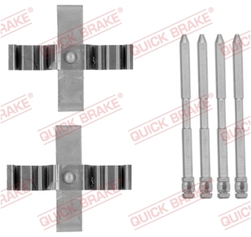 Sada prislusenstvi, oblozeni kotoucove brzdy QUICK BRAKE 109-1801