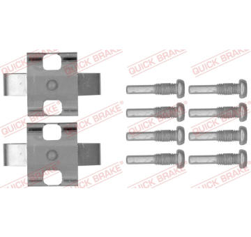 Sada prislusenstvi, oblozeni kotoucove brzdy QUICK BRAKE 109-1802