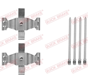 Sada prislusenstvi, oblozeni kotoucove brzdy QUICK BRAKE 109-1804