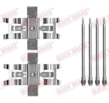 Sada prislusenstvi, oblozeni kotoucove brzdy QUICK BRAKE 109-1805