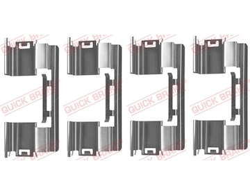 Sada příslušenství, obložení kotoučové brzdy QUICK BRAKE 109-1813