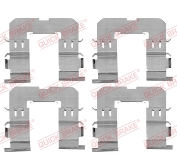 Sada prislusenstvi, oblozeni kotoucove brzdy QUICK BRAKE 109-1816