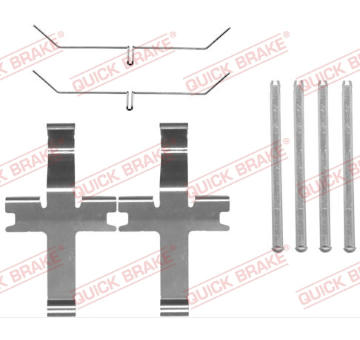 Sada prislusenstvi, oblozeni kotoucove brzdy QUICK BRAKE 109-1819