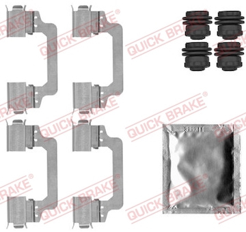 Sada příslušenství, obložení kotoučové brzdy QUICK BRAKE 109-1821