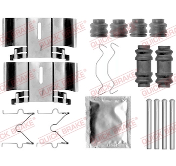 Sada prislusenstvi, oblozeni kotoucove brzdy QUICK BRAKE 109-1836