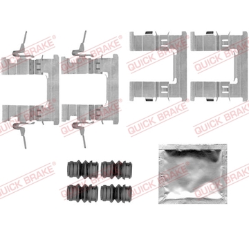 Sada prislusenstvi, oblozeni kotoucove brzdy QUICK BRAKE 109-1842