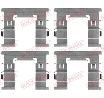 Sada prislusenstvi, oblozeni kotoucove brzdy QUICK BRAKE 109-1869