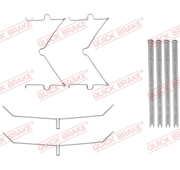 Sada prislusenstvi, oblozeni kotoucove brzdy QUICK BRAKE 109-1885