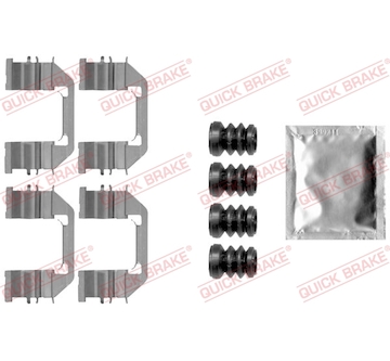 Sada prislusenstvi, oblozeni kotoucove brzdy QUICK BRAKE 109-1888