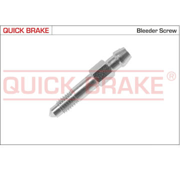 Odvětrávací żroub/ventil, brzdový válec kola QUICK BRAKE 171-0013